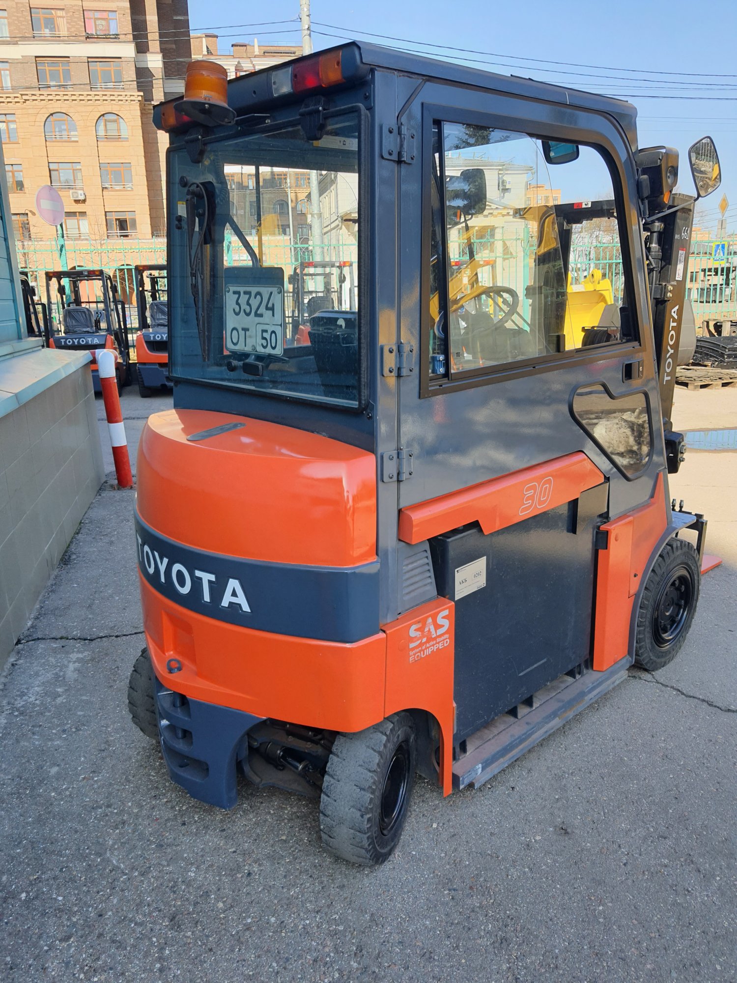 Электропогрузчик Toyota 7FBMF30-15948