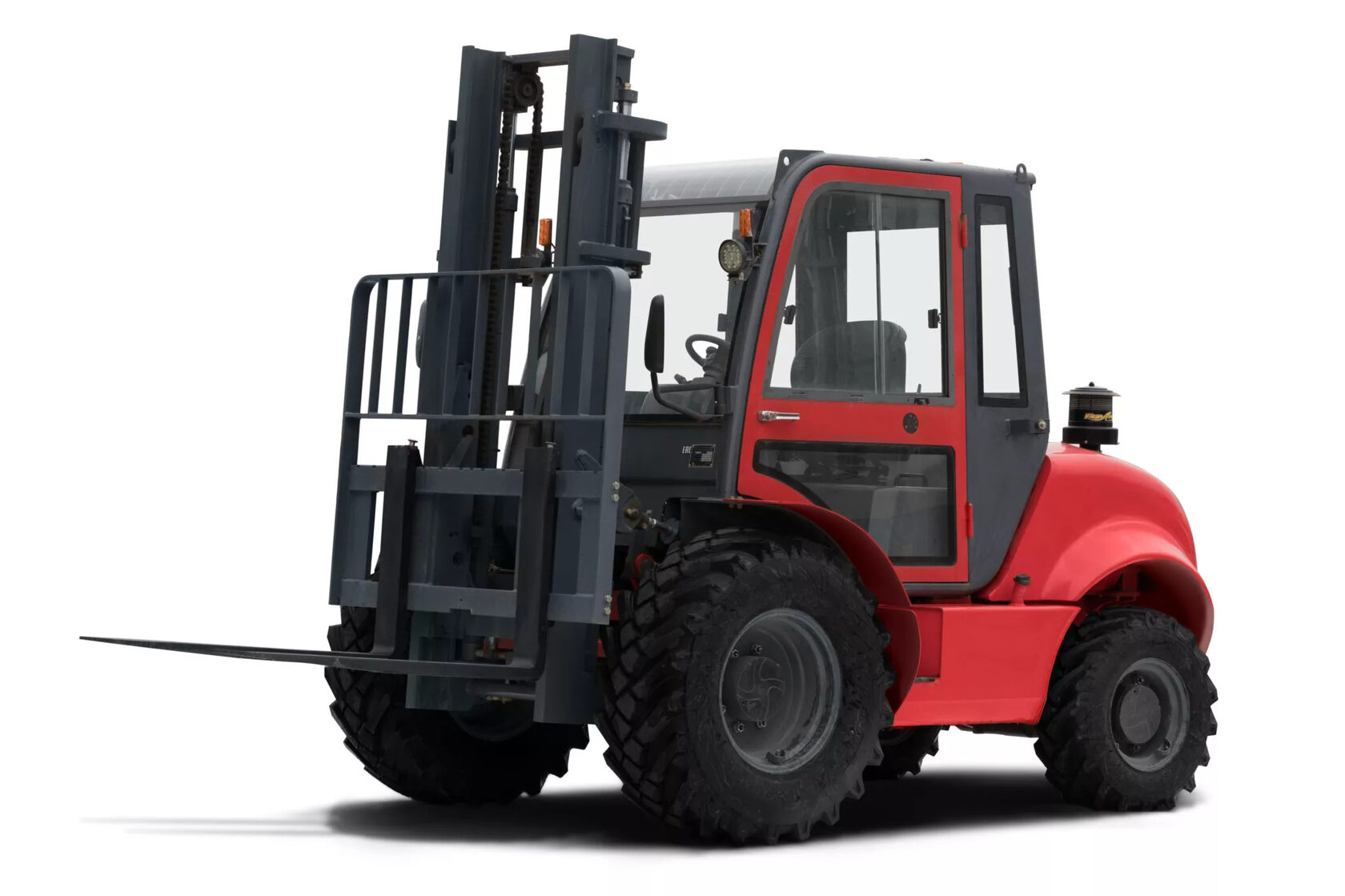 Внедорожный дизельный вилочный погрузчик JAC CPCD 35 Offroad 4-WD