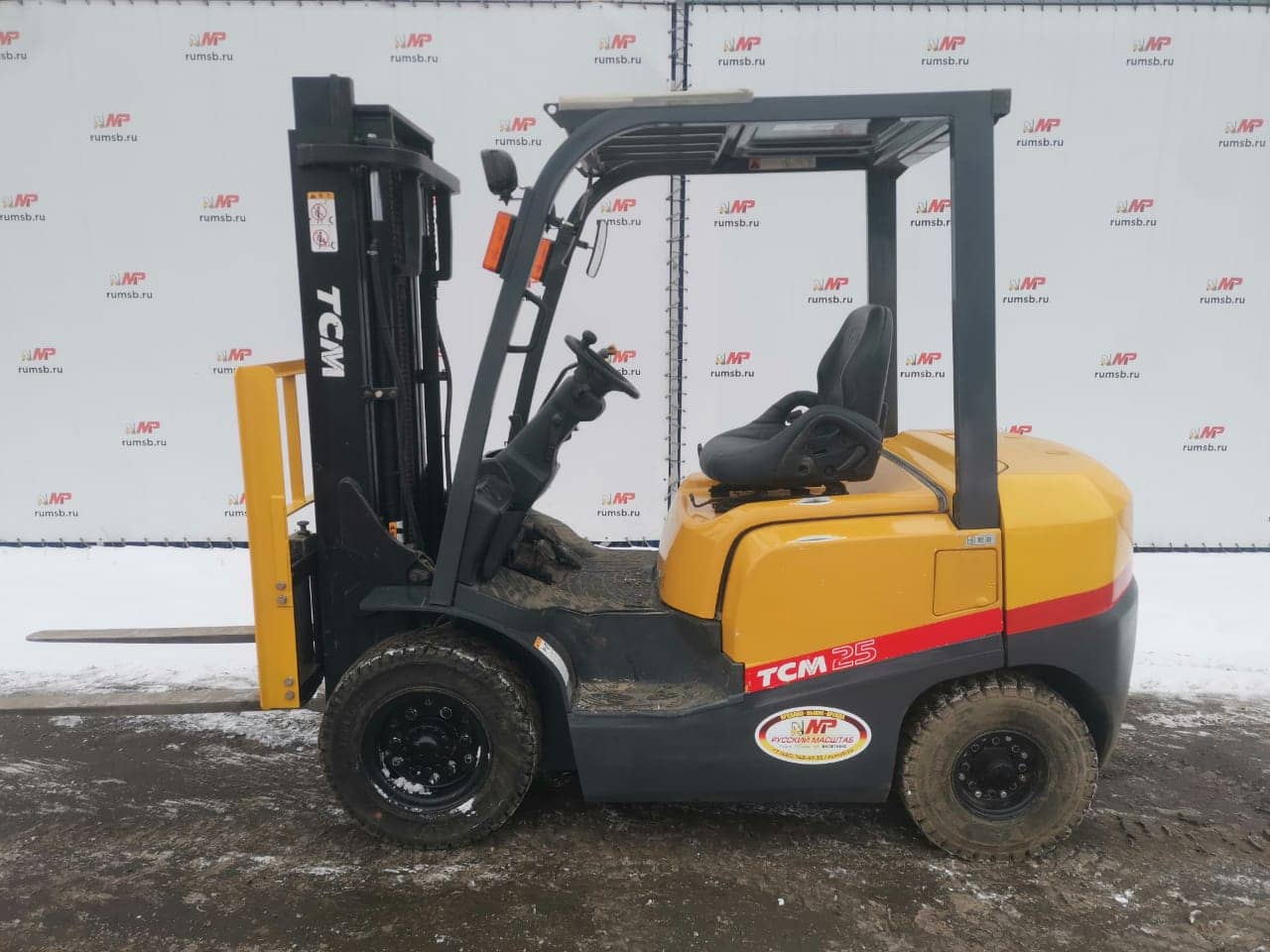Дизельный погрузчик тсм fd25t3