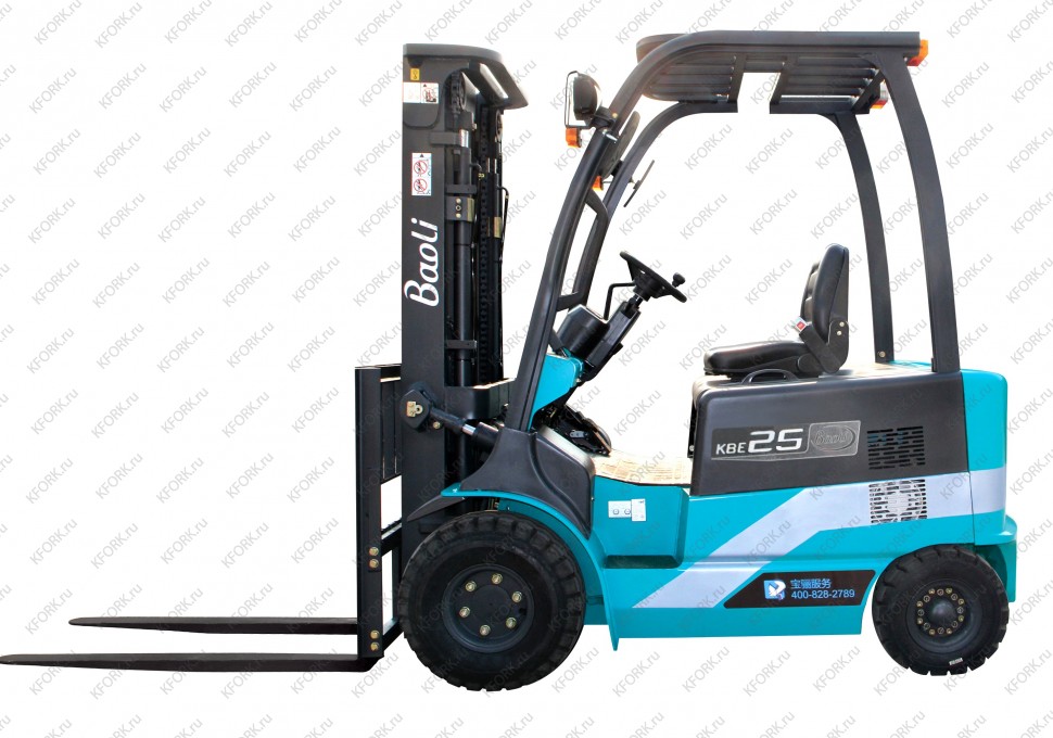 Погрузчик электро Baoli KBE25 2,5 тонны 48/700 В/Ач