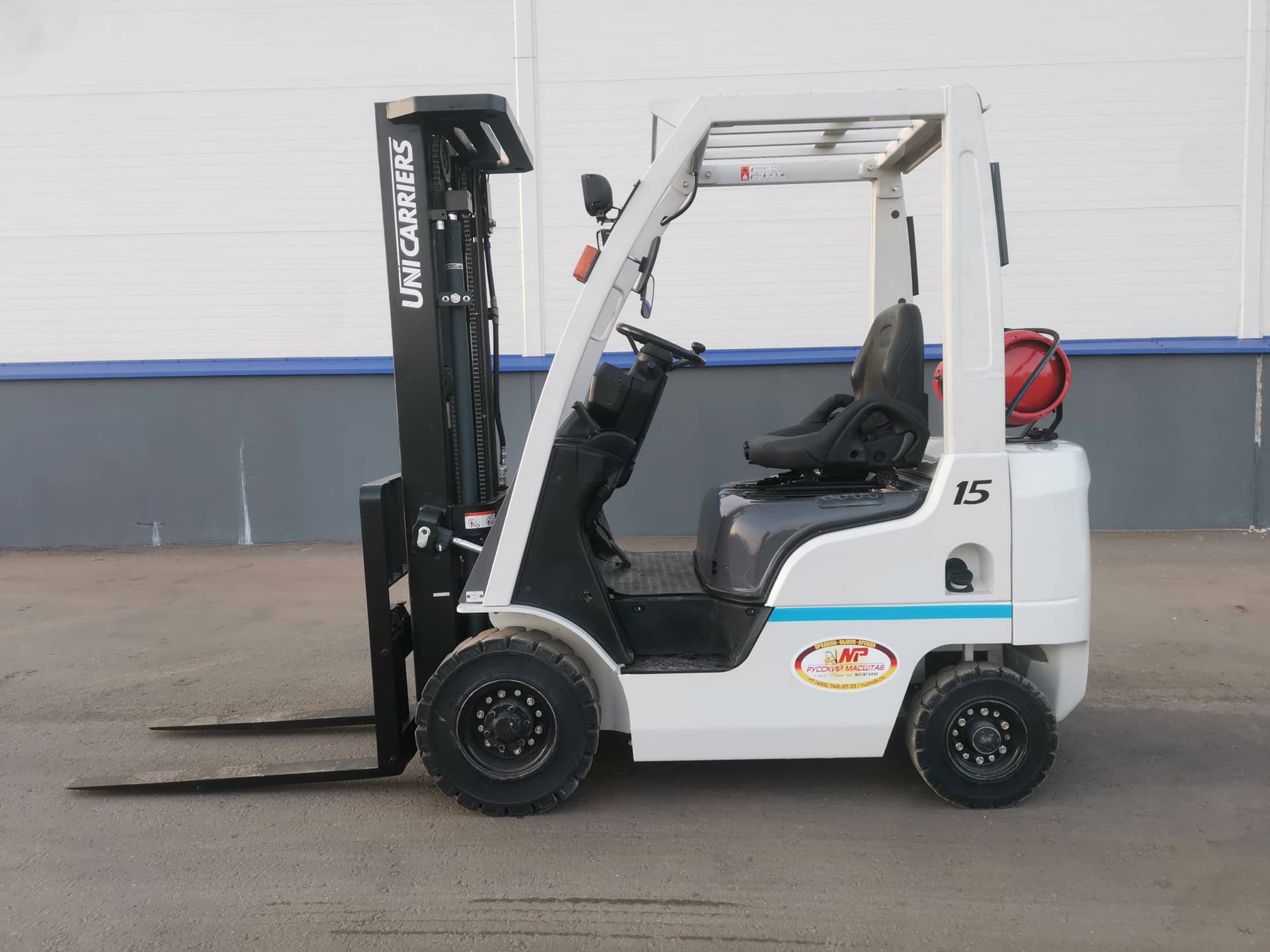 Бензиновый погрузчик nissan forklift 1f1a15u