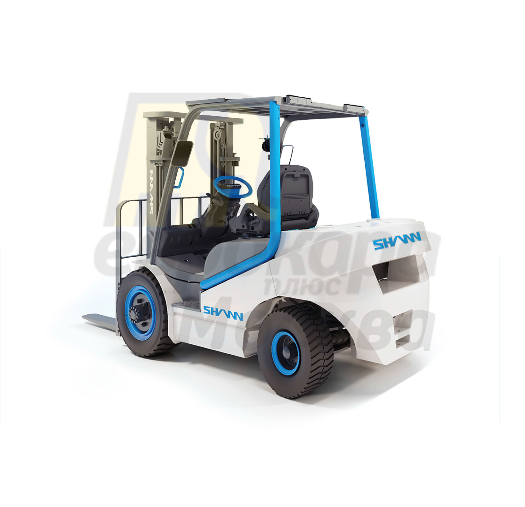 SHANN технологии электромобиля в вилочном погрузчике - JAC CPD 100