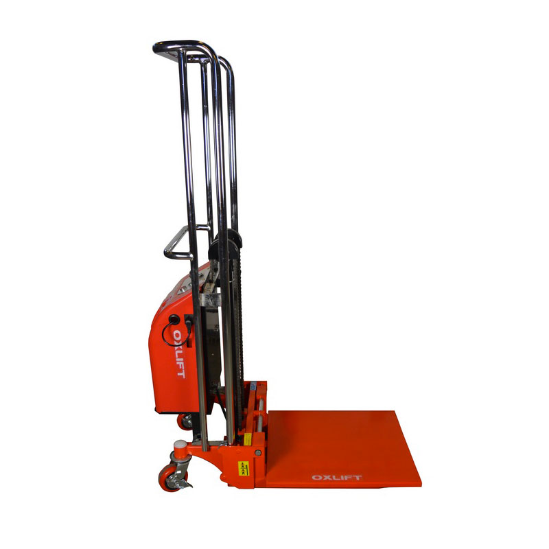 Штабелер электрический с подъемной платформой SES 4017 Mini Oxlift 1700 мм 400 кг