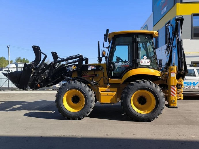 Экскаватор-погрузчик Shanmoon 388 H