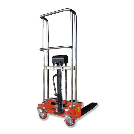 Гидравлический штабелер с подъемной платформой HS4013 Oxlift 1300 мм 400 кг