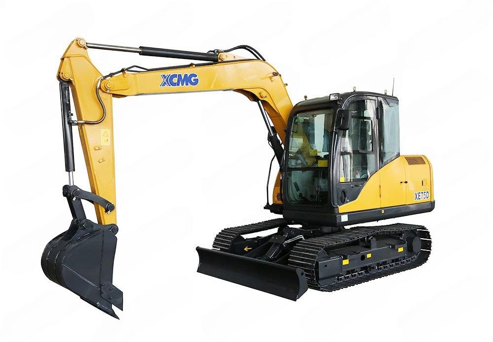 Мини-экскаватор XCMG XE75D