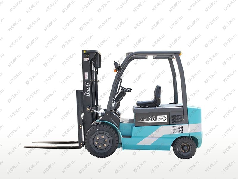 Электрический погрузчик Baoli KBE35 3,5 тонны 80/600 В/Ач